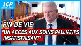 Fin de vie  quotUn accès aux soins palliatifs insatisfaisantquot  Mission dévaluation de lAssemblée [upl. by Yaresed]