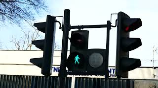 Britains Pelican Crossing 86 Pedex CrossingOutside the Leisure Centre [upl. by Eninaej]