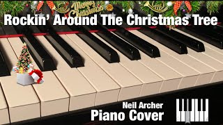 Rockin’ Around The Christmas Tree  Brenda Lee  Piano Cover  Sheet Music [upl. by Imre210]