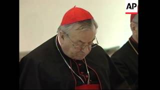 German cardinals press conference after Ratzinger election [upl. by Naivaf]