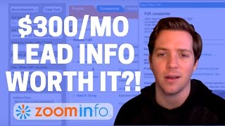 Is Zoominfo a Good Investment Zoominfo Review Pricing Options [upl. by Amaerd]