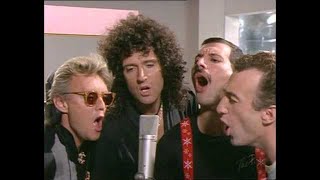 Queen  One Vision Extended 1985 Official Video [upl. by Alekahs]