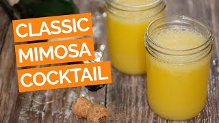 Classic Mimosa Cocktail Recipe [upl. by Godding76]