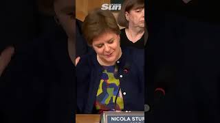 Nicola Sturgeon gets embarressed as she blurts out an iminuendo [upl. by Murial]