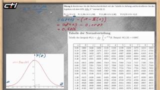 Normalverteilung  Standardnormalverteilung und Standardisieren ★ Übung und Lösung [upl. by Yeung433]