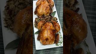 These Halal Cornish hens are definitely a Fall favorite tbt cornishhen halal fallrecipe [upl. by Guillemette988]