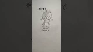 vegeta level1 to99artistartistsarthelparttutorialartshoutoutartgallerygalleryarthelp [upl. by Eslud856]