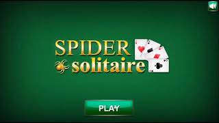 Spider Solitaire  Online Free Game at 123GamesApp [upl. by Airrehs]