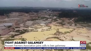 Fight Against Galamsey Peasant Farmers Association joins calls to ban galamsey  News Desk [upl. by Zeba]