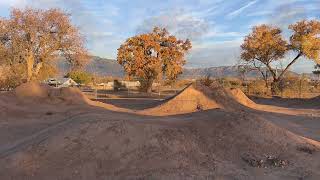 North valley bike park big gap practice [upl. by Ainot]