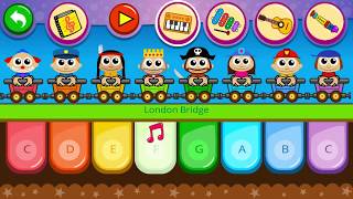 Piano Kids Music Songs for kids  Instrumental game for kids  Gameplay 001 [upl. by Llirret423]