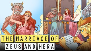 The Marriage of Zeus and Hera The Punishment of the Lazy Nymph  Greek Mythology  See U in History [upl. by Refinaj]