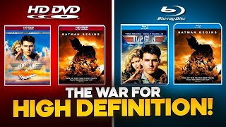 The War for High Definition Bluray vs HD DVD [upl. by Annekcm]