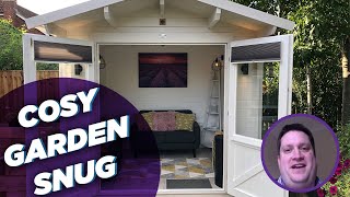 James Cosy Garden Snug  Mini Garden Summerhouse  Dunster House TV [upl. by Morgenthaler]