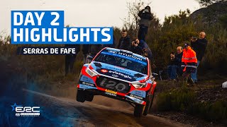 Day 2 Highlights  ERC Rally Serras de Fafe e Felgueiras 2023 [upl. by Delphina849]