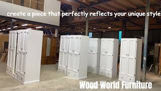 Wood World Furniture  Painting [upl. by Ahseken]