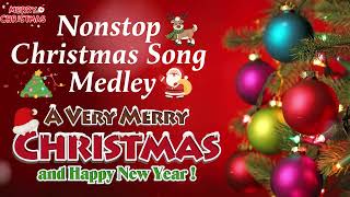 Non Stop Christmas Songs Medley ❄ Top 100 Christmas Nonstop Songs ⛄ Merry Christmas 2024 [upl. by Sinoda]