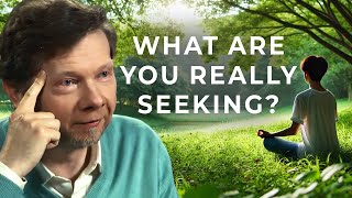 Are you constantly looking for the next thing  Eckhart Tolle [upl. by Aeirdna]