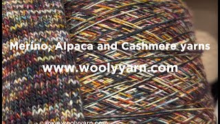 Merino Alpaca and Cashmere yarns [upl. by Adda]