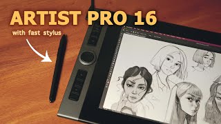 You Should Try this drawing tablet  XPPEN Artist pro 16 review [upl. by Dickman]