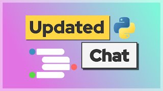 How to create a chat application using python part 2 [upl. by Magdalen]