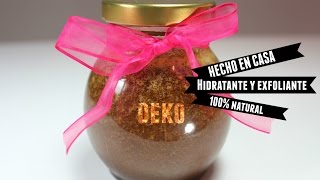 Hidratante y exfoliante para manos y cuticulas HECHO EN CASA  DIY Hand Srub [upl. by Gant]