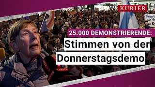 FPÖSieg So denken die Demonstranten in Wien [upl. by Nugent]