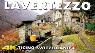 Lavertezzo Ticino Switzerland 4K [upl. by Orips]