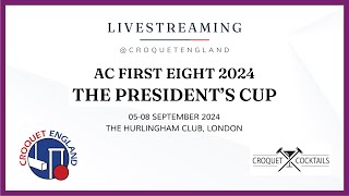 The Presidents Cup 2024 AC First Eight  Day 2 Session 2 [upl. by Aitam]