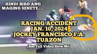 FAREWELLLAST RIDEJOCKEY FRANCISCO FA TUAZONJAN 10 2024MMTCIMANG MANG KELOS TV [upl. by Ambert389]