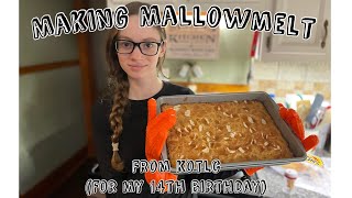 making mallowmelt from kotlc for my 14th birthday party [upl. by Assili40]