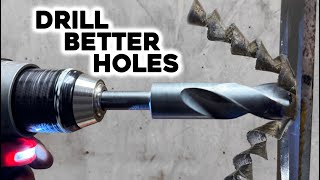 How To Drill Better Holes In Metal [upl. by Lynett]