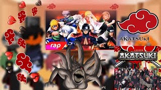 🦅•Akatsuki reagindo ao rap dos HokagesGacha Club•🦅 [upl. by Shina53]