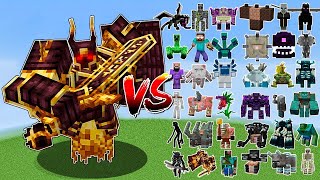 Ignis vs All Minecraft Bosses  Minecraft Mob Battle [upl. by Chere365]