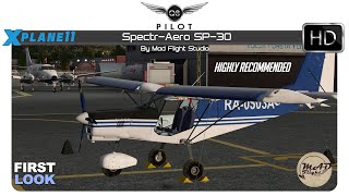 XPlane 11  SpectrAero SP30 by Mad Flight Studio  First Look [upl. by Huoh]