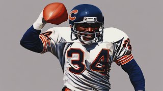 Walter Payton The Legacy of Number 34  What Made Him the Greatest Running Back of All Time [upl. by Tarrah]