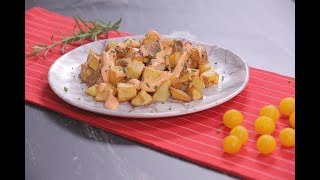 Patates Bravas Tarifi [upl. by Seidler915]