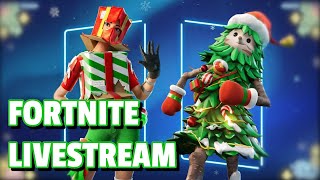 🔴FORTNITE Winterfest  PostChristmas Livestream [upl. by Lunn878]