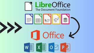 Como Deixar o LibreOffice Compativel com o MS Office [upl. by Hanforrd399]