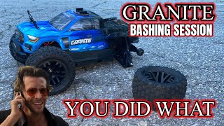 Arrma Granite Bashing Session [upl. by Denni]