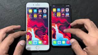 IPHONE 8 Plus vs IPHONE X  2024 SPEED TEST 4K [upl. by Euqinahc67]