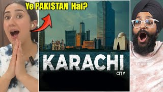 Indian Reaction to Karachi City 😮😮  Raula Pao [upl. by Orlov]