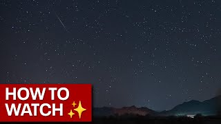 Geminid meteor shower What to know for Arizona viewing [upl. by Orten]