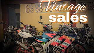 Nov26th  VINATGE BIKES SALES  FULL DETAILED VIDEO rx bullet nsr150 [upl. by Gaskill]