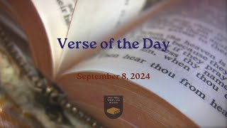 Verse of the Day  September 8 2024 [upl. by Ethelin]