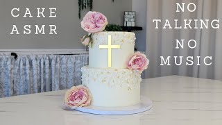 ALMOST Real Time Cake Decorating  2X Speed Cake ASMR  NO TALKINGNO MUSIC [upl. by Cornwell168]