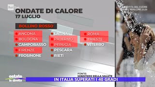 In Italia superati i 40 gradi  Estate in diretta 17072024 [upl. by Pepper981]