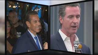 Race For California Governor Appears To Tighten [upl. by Willmert]