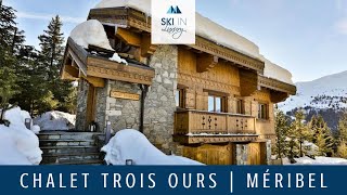 Chalet Trois Ours  Luxury Ski Chalet in Méribel  Ski In Luxury [upl. by Nellir821]