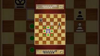 Pawn attack on king chess games checkmate puzzle viral [upl. by Terces]